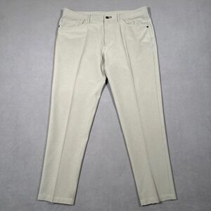 Public Rec Pants Men 34x30 Mens Gray Workday Stretch Chino Straight Fit Trouser